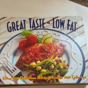 1997 Time Life Great Taste-Low Fat cookbook.